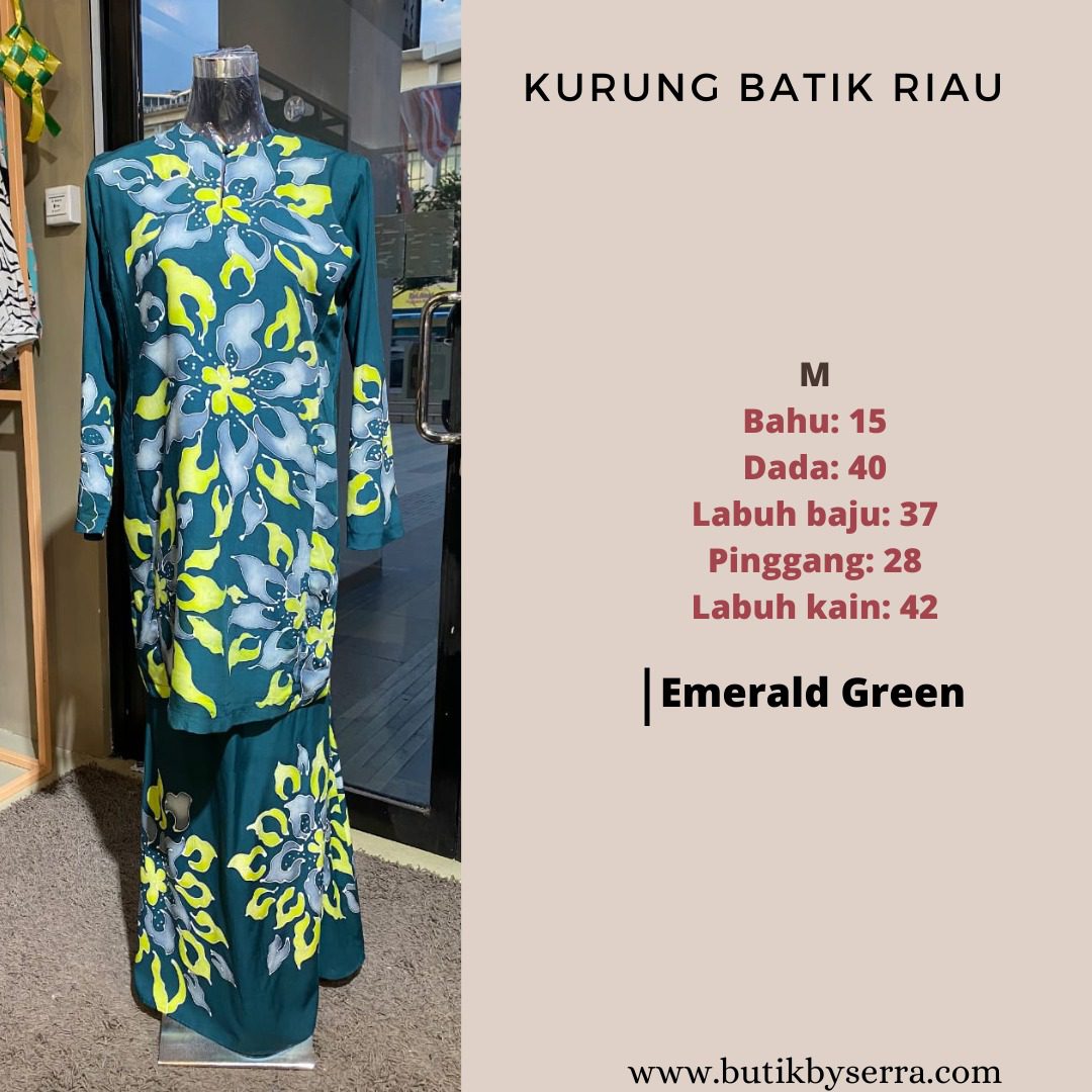 BAJU KURUNG RIAU BATIK MEERA - Image 9