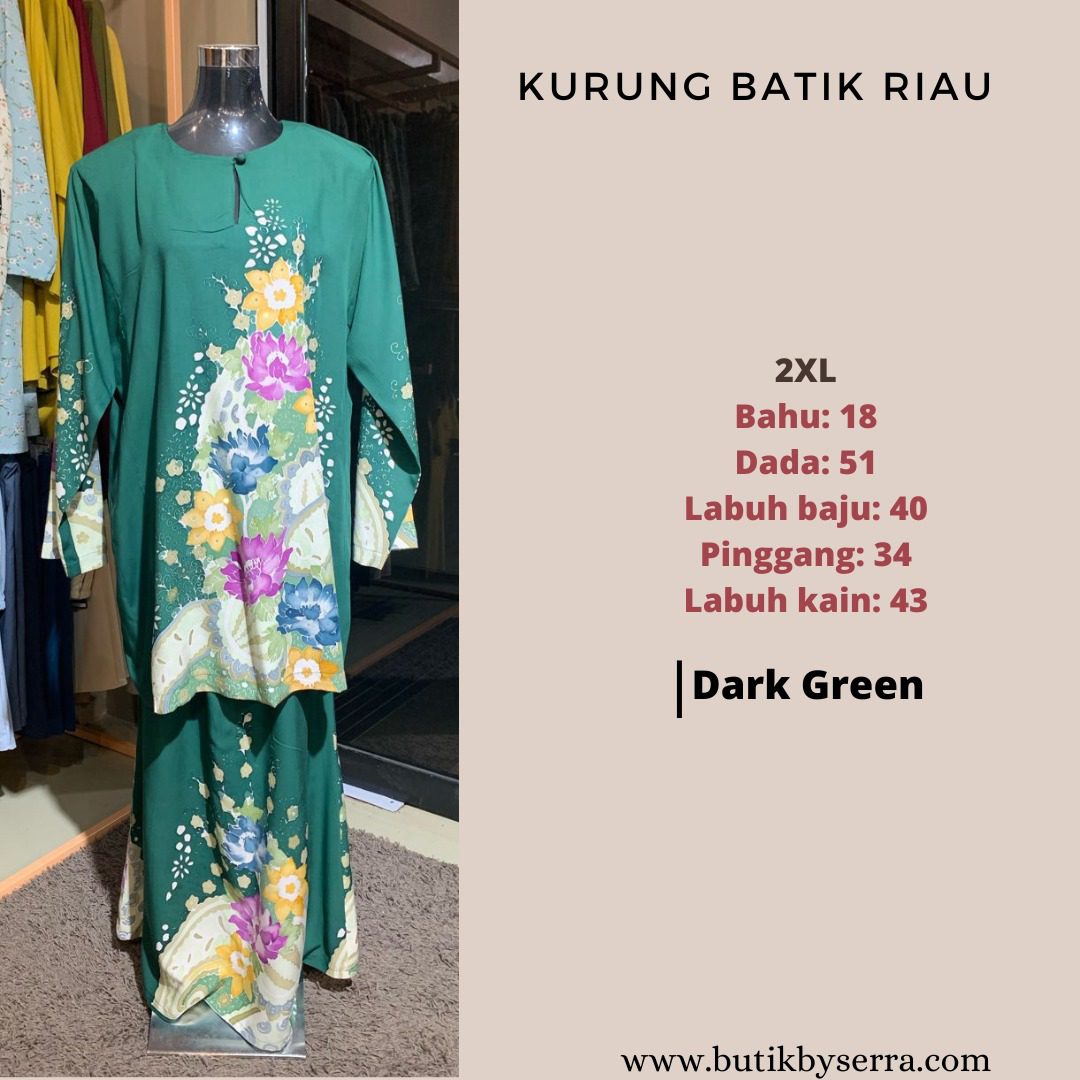 BAJU KURUNG RIAU BATIK MEERA - Image 24