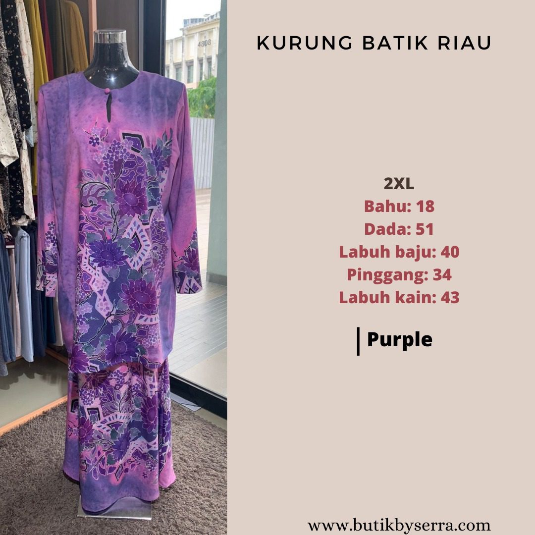 BAJU KURUNG RIAU BATIK MEERA - Image 23