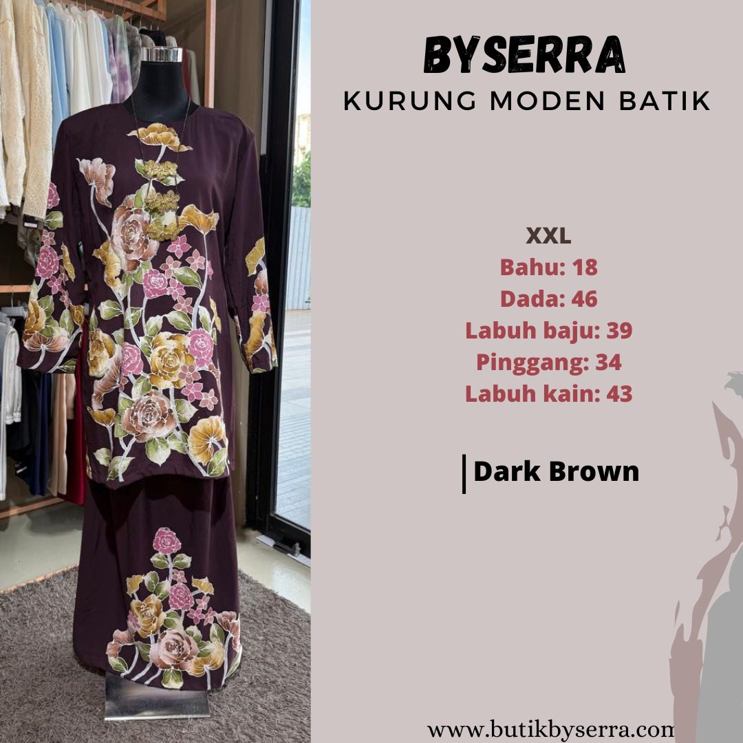 BAJU KURUNG MODEN BATIK MEERA - Image 19