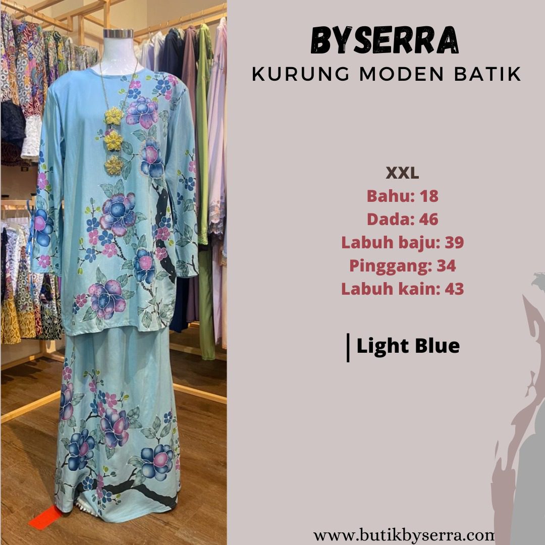 BAJU KURUNG MODEN BATIK MEERA - Image 17