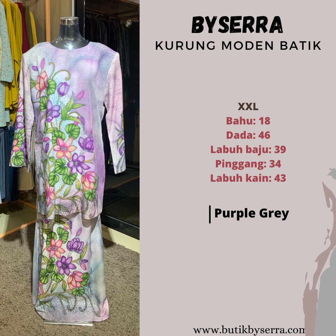 BAJU KURUNG MODEN BATIK MEERA - Image 18