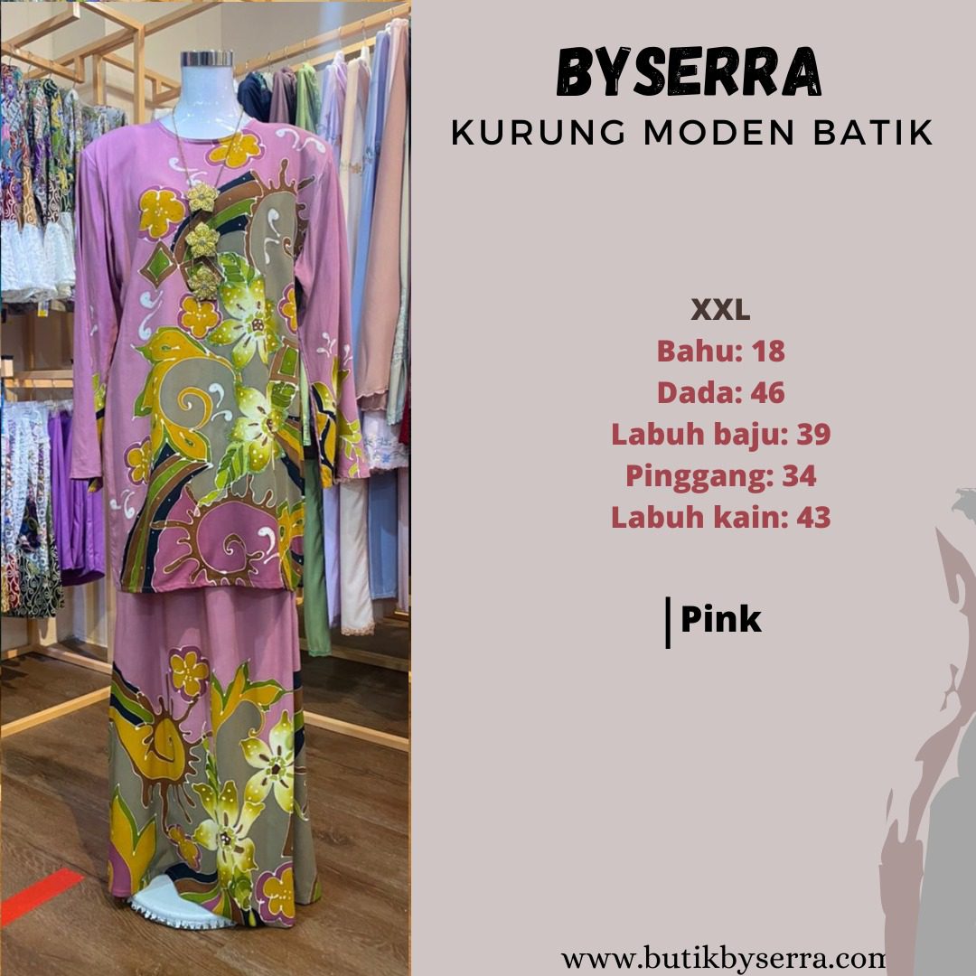 BAJU KURUNG MODEN BATIK MEERA - Image 16
