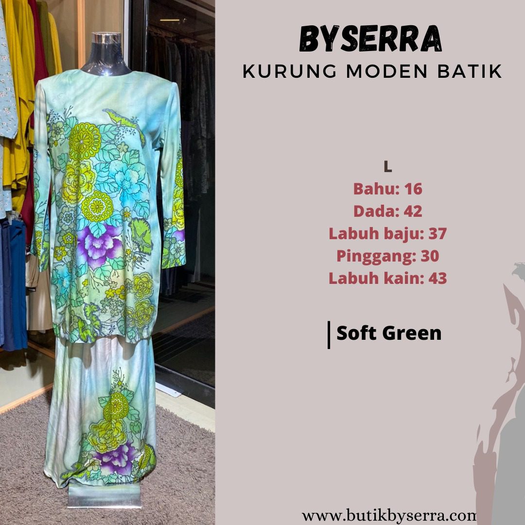 BAJU KURUNG MODEN BATIK MEERA - Image 12