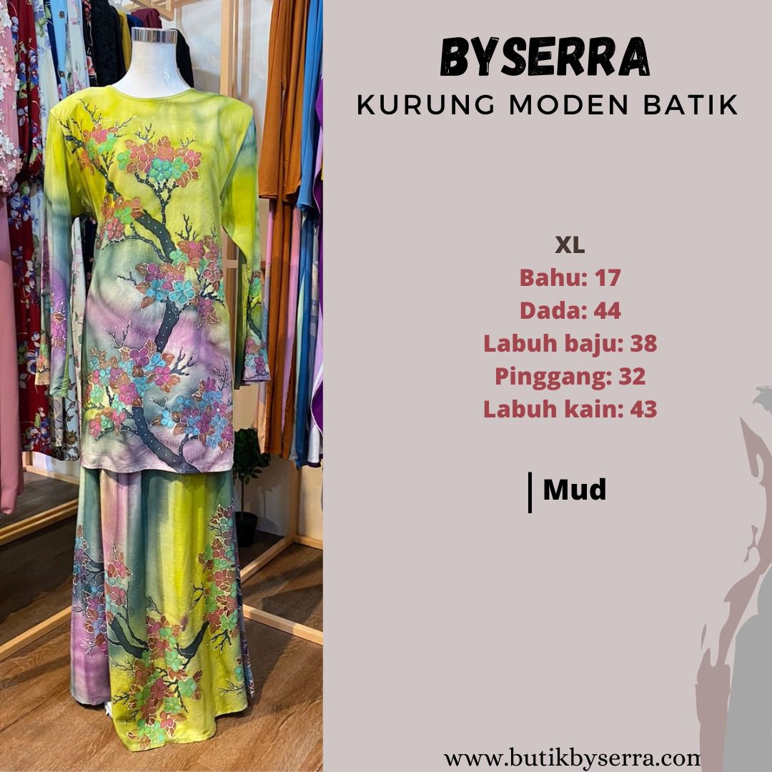 BAJU KURUNG MODEN BATIK MEERA - Image 14