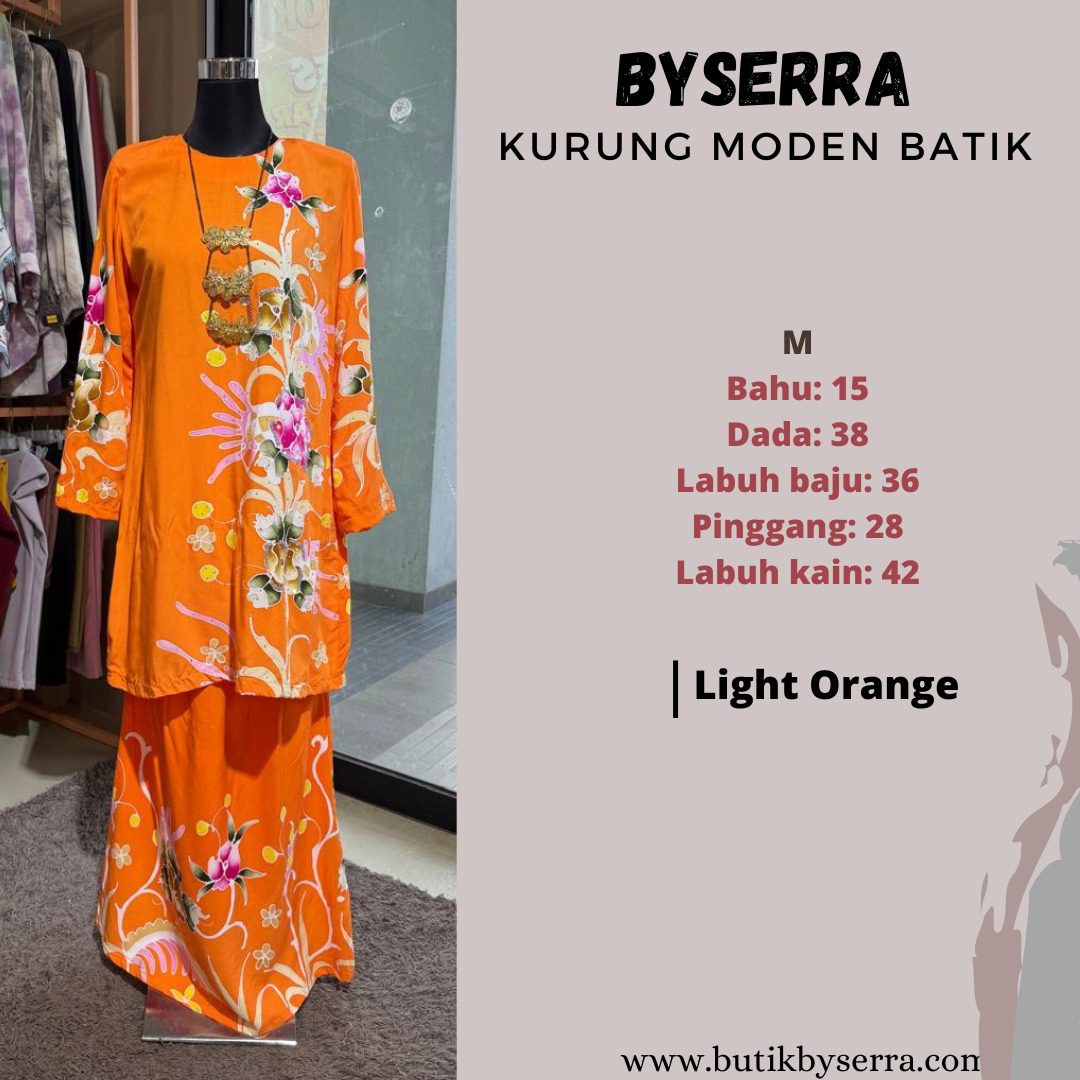 BAJU KURUNG MODEN BATIK MEERA - Image 9
