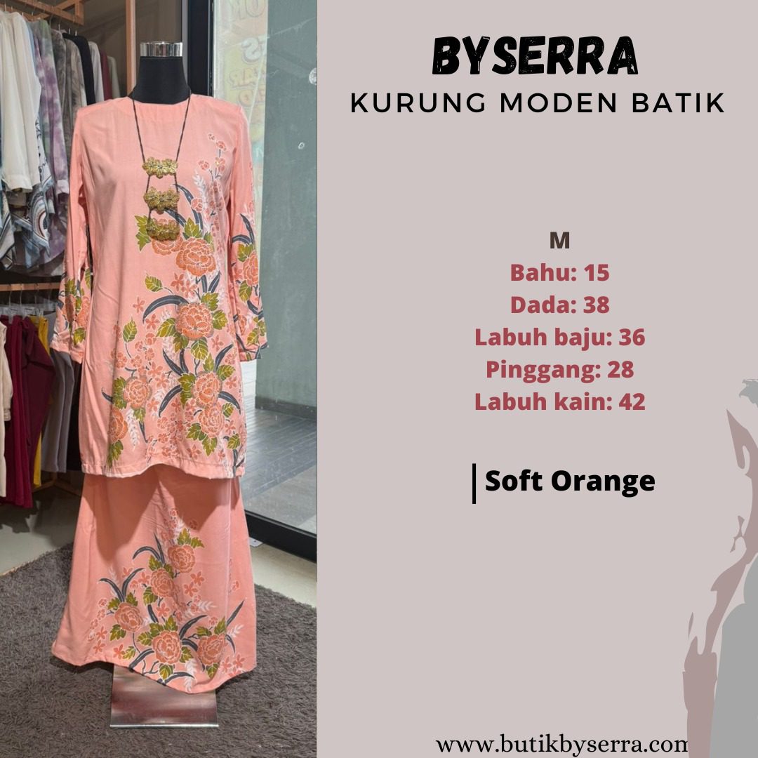 BAJU KURUNG MODEN BATIK MEERA - Image 7