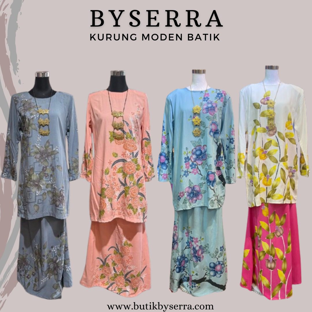 BAJU KURUNG MODEN BATIK MEERA - Image 2