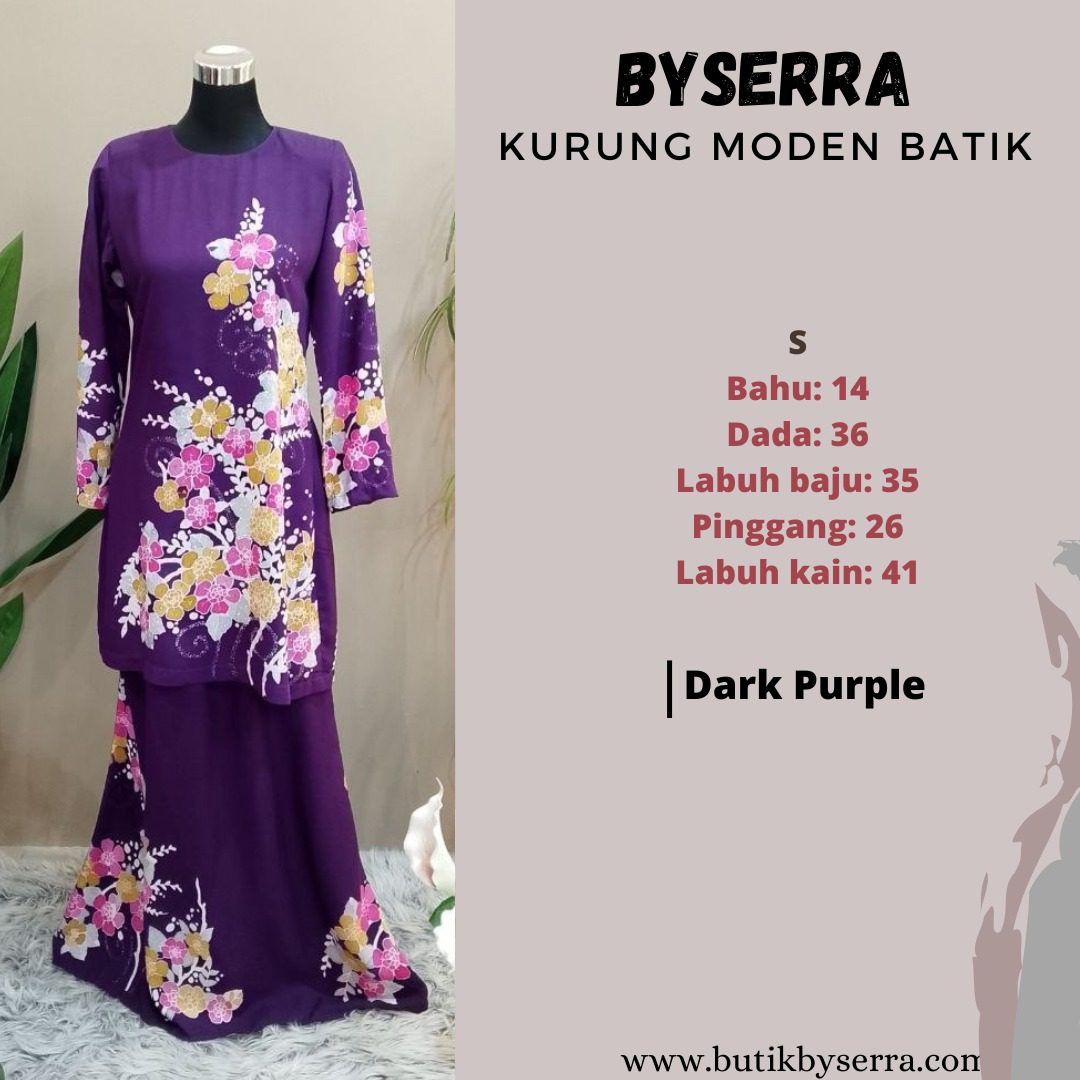 BAJU KURUNG MODEN BATIK MEERA - Image 4