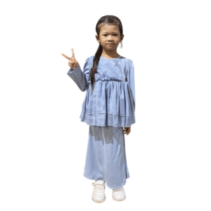 BAJU KURUNG KANAK-KANAK PEPLUM ARABELLA