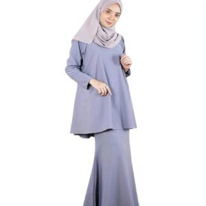BAJU KURUNG SATIN CREPE AIMI