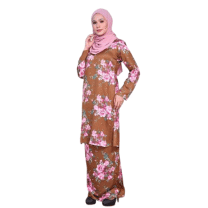 BAJU KURUNG LABUH MODEN CAMELIA