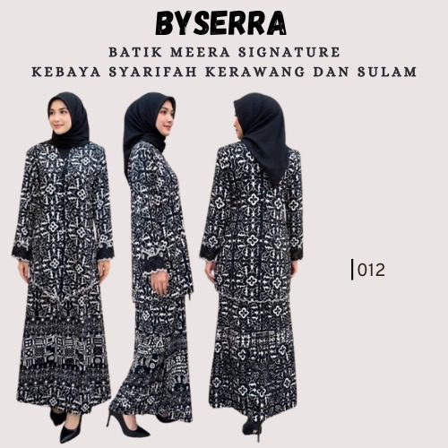 BATIK MEERA SIGNATURE KEBAYA SYARIFAH - Image 6