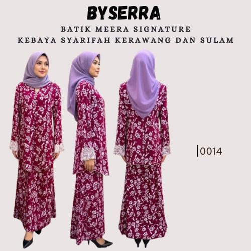 BATIK MEERA SIGNATURE KEBAYA SYARIFAH - Image 7