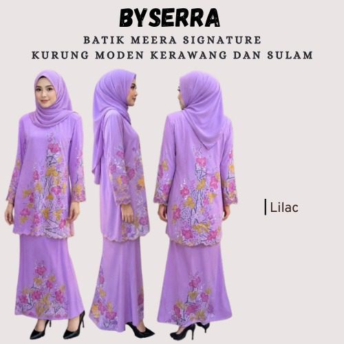 BATIK MEERA SIGNATURE KURUNG MODEN - Image 8