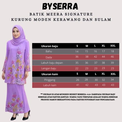 BATIK MEERA SIGNATURE KURUNG MODEN - Image 3