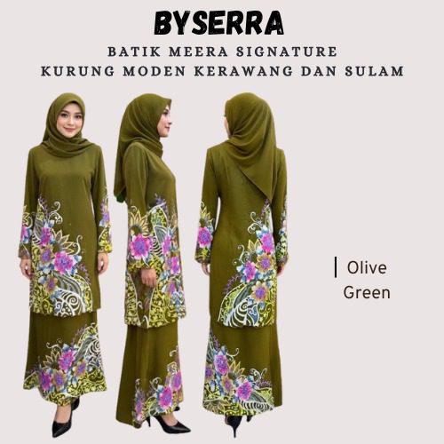 BATIK MEERA SIGNATURE KURUNG MODEN - Image 6