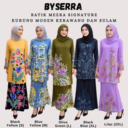 BATIK MEERA SIGNATURE KURUNG MODEN - Image 2