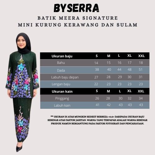 BATIK MEERA SIGNATURE MINI KURUNG - Image 3